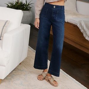 Anthropologie Pilcro Skipper Wide Leg Jean, Size 28